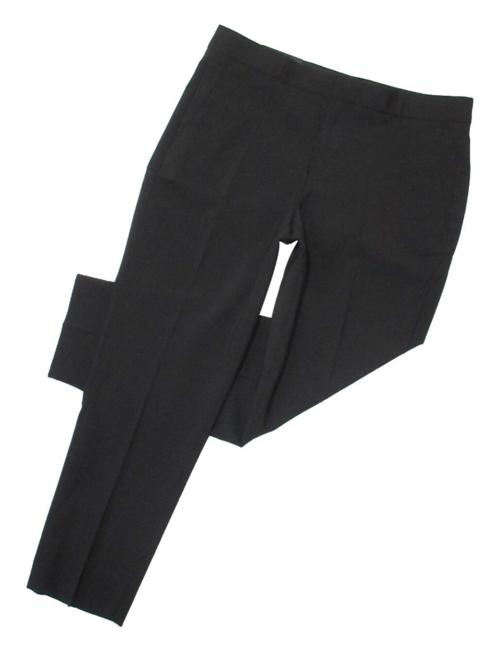 NWT Banana Republic Avery in Black Lightweight Washable Wool Ankle Pants 8